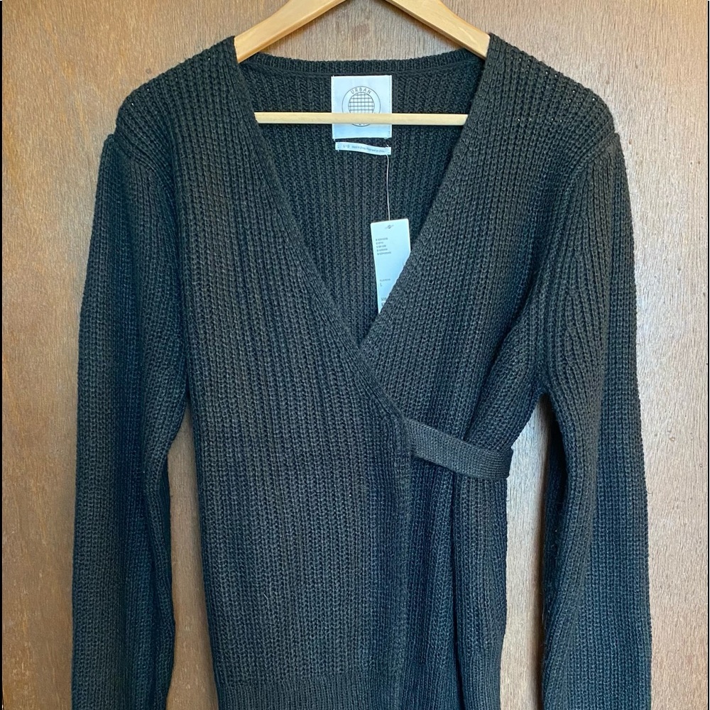 Urban Outfitters Knit Wrap Sweater NWT